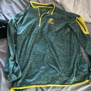 Oregon quarter zip